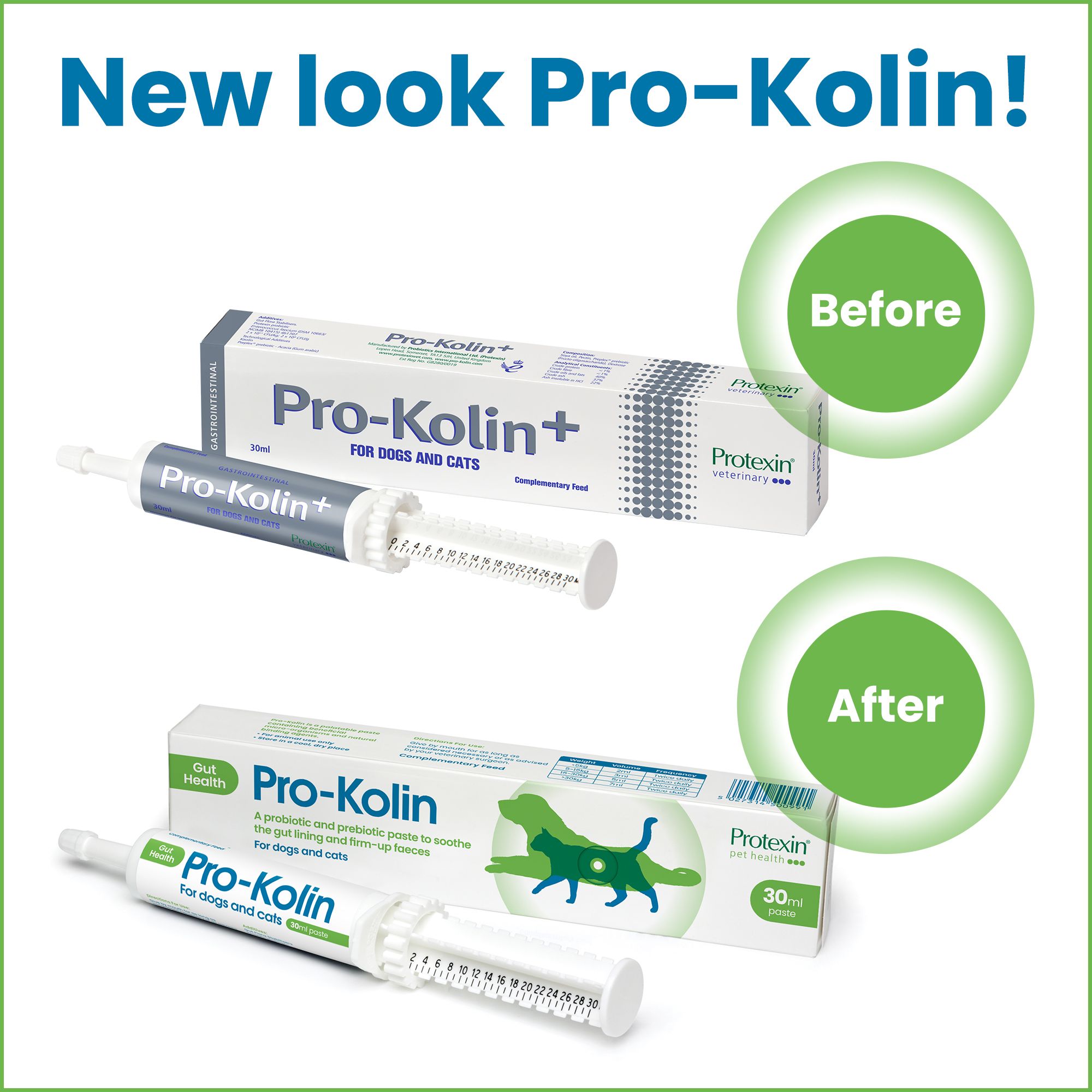 Pro-Kolin+ probiotic paste for dogs - Protexin Vet